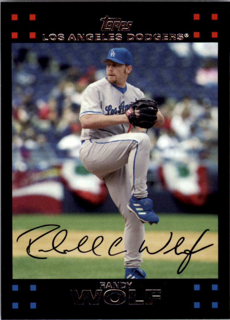 2007 Topps 427 Randy Wolf