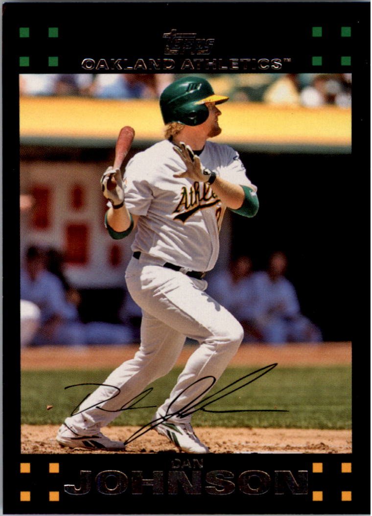 2007 Topps 455 Dan Johnson