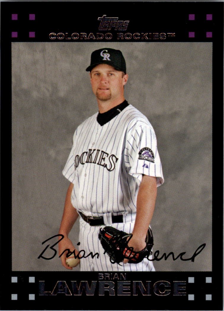 2007 Topps 477 Brian Lawrence