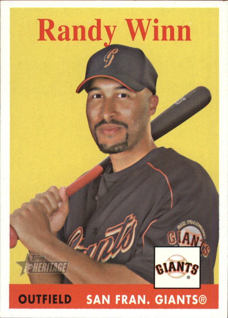 2007 Topps Heritage 225 Randy Winn