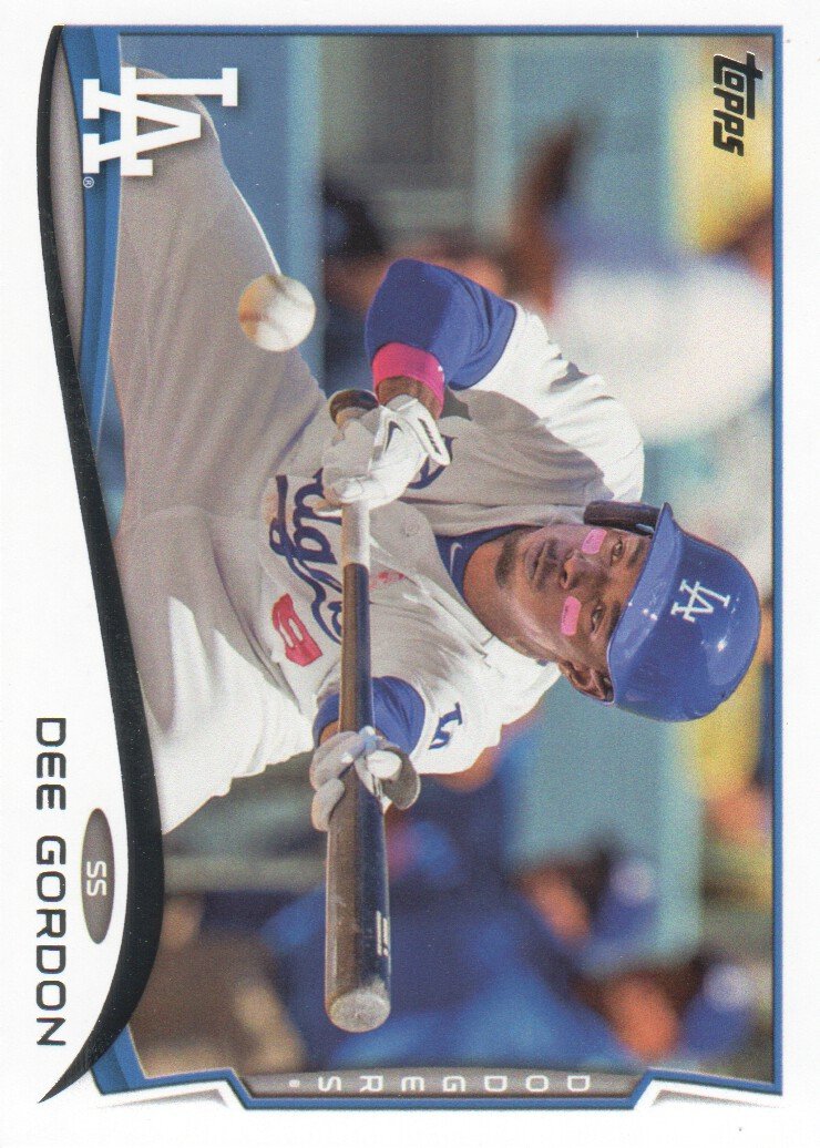 2014 Topps 587 Dee Gordon