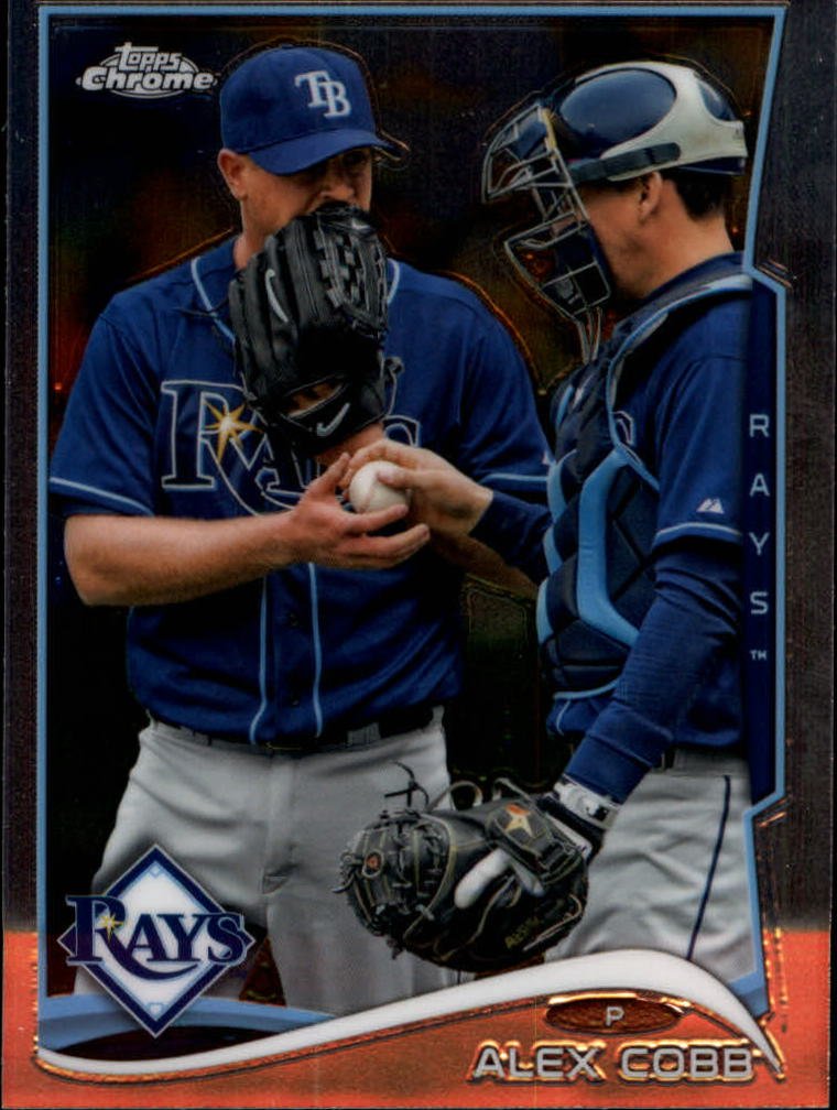 2014 Topps Chrome 48 Alex Cobb