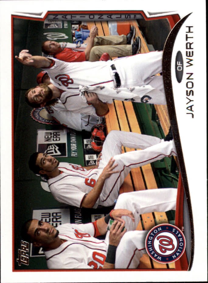 2014 Topps Mini 228 Jayson Werth