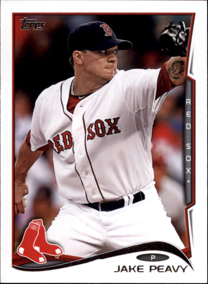 2014 Topps Mini 307 Jake Peavy