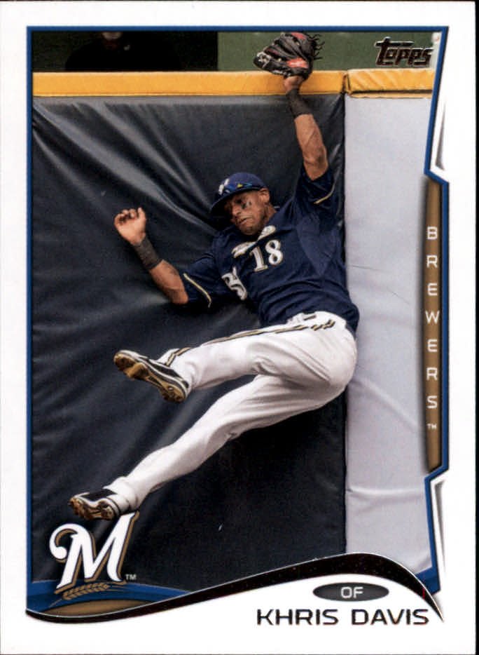 2014 Topps Mini 326 Khris Davis