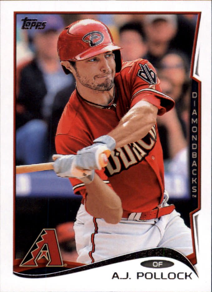2014 Topps Mini 648 A.J. Pollock