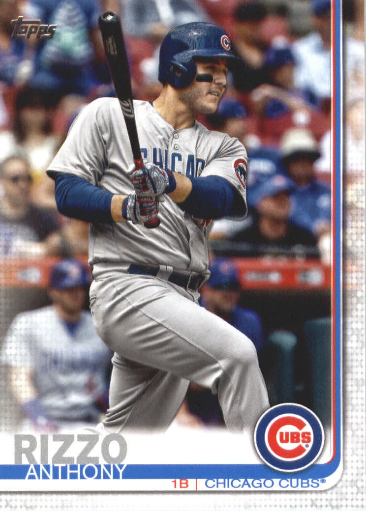 2019 Topps 596 Anthony Rizzo
