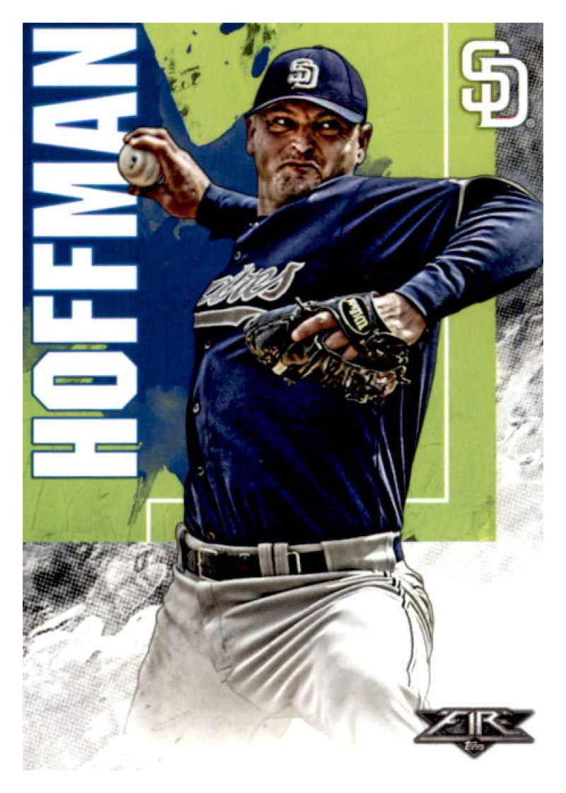 2019 Topps Fire 63 Trevor Hoffman