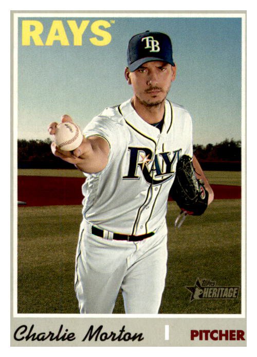 2019 Topps Heritage 502 Charlie Morton