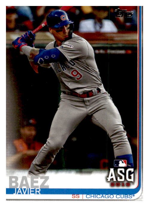 2019 Topps Update US55 Javier Baez AS
