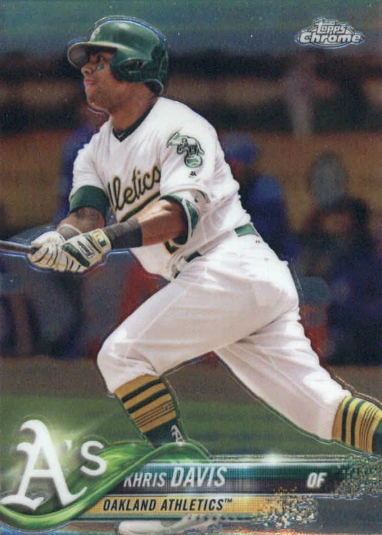 2018 Topps Chrome 67 Khris Davis