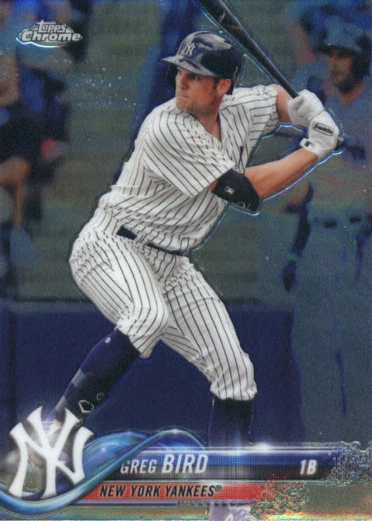 2018 Topps Chrome 174 Greg Bird