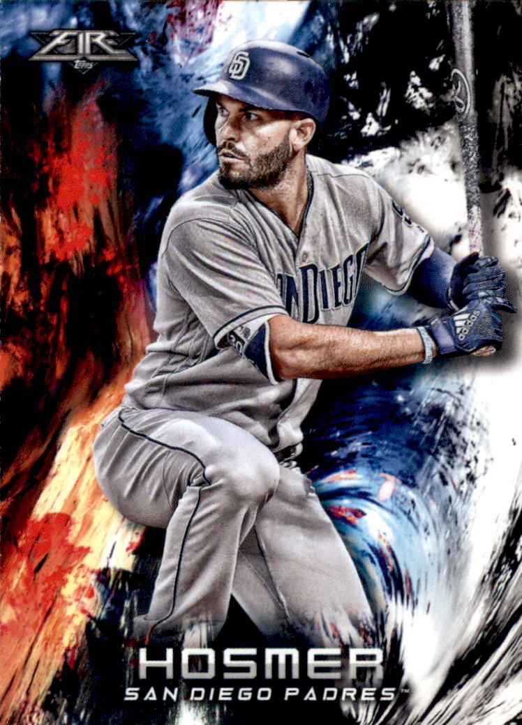 2018 Topps Fire 9 Eric Hosmer