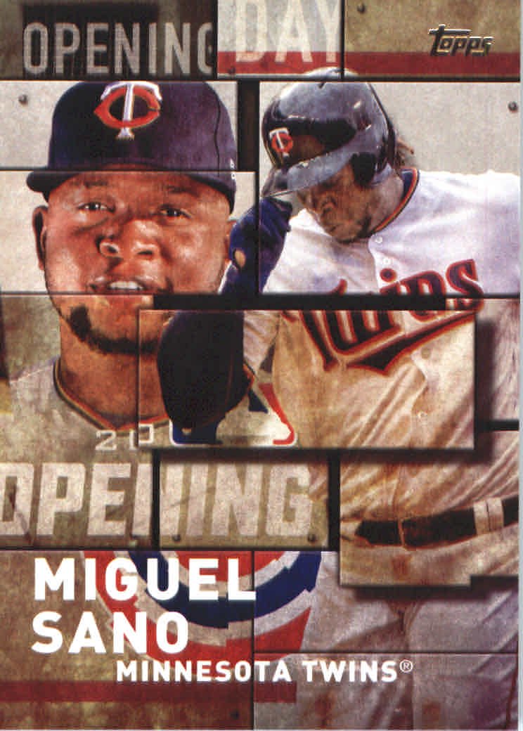 2018 Topps Opening Day Insert OD4 Miguel Sano