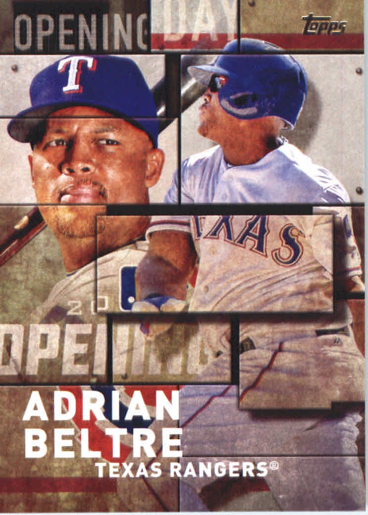 2018 Topps Opening Day Insert OD2 Adrian Beltre