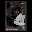 2013 Topps Chrome 191 Dexter Fowler