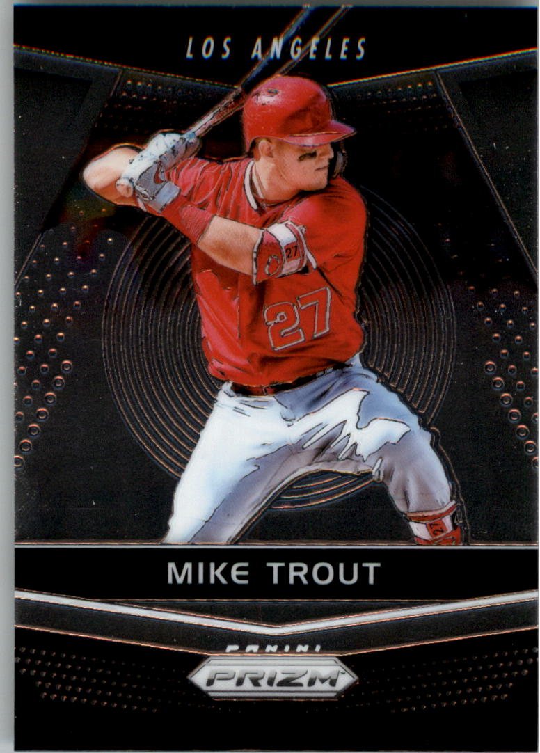 2018 Panini Prizm 5 Mike Trout