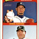 2014 Topps Heritage 7 Anibal Sanchez/Bartolo Colon 2014 Topps Heritage 7 Anibal Sanchez/Bartolo Colon