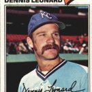 1977 Topps 75 Dennis Leonard 1977 Topps 75 Dennis Leonard