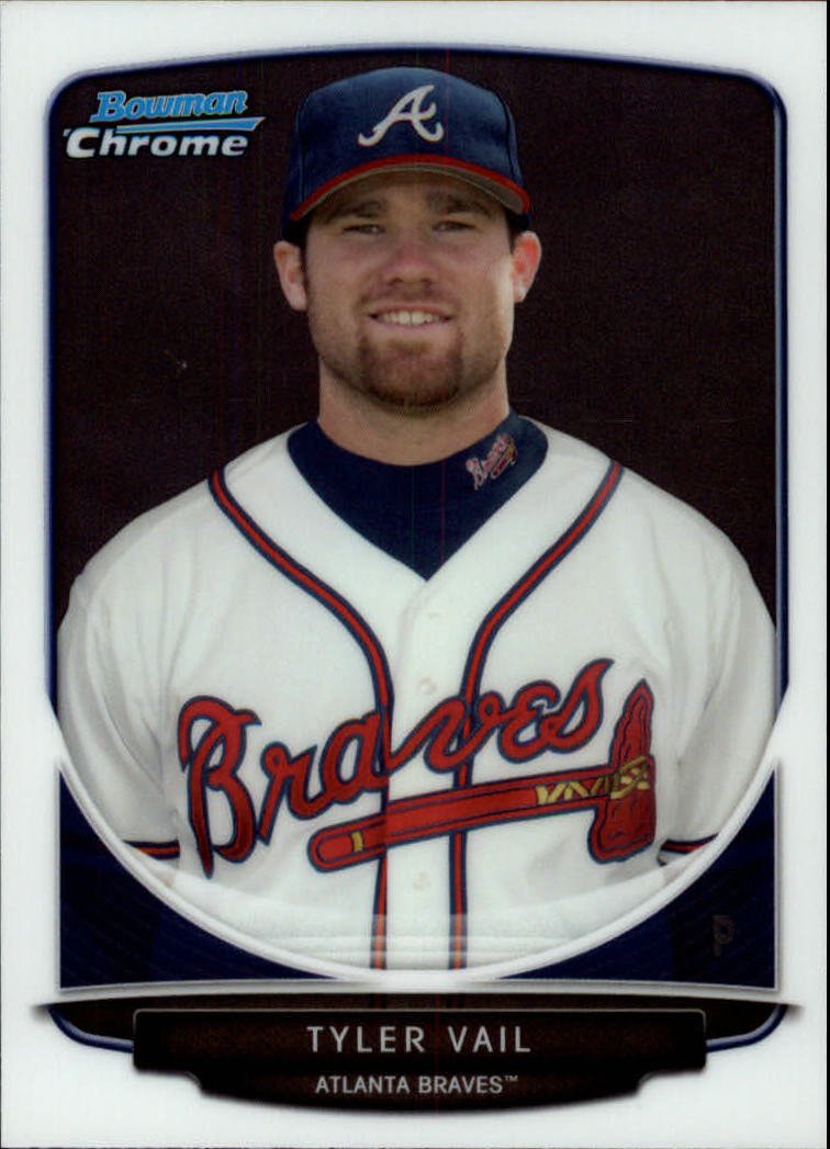 2013 Bowman Chrome Draft Draft Picks BDPP102 Tyler Vail