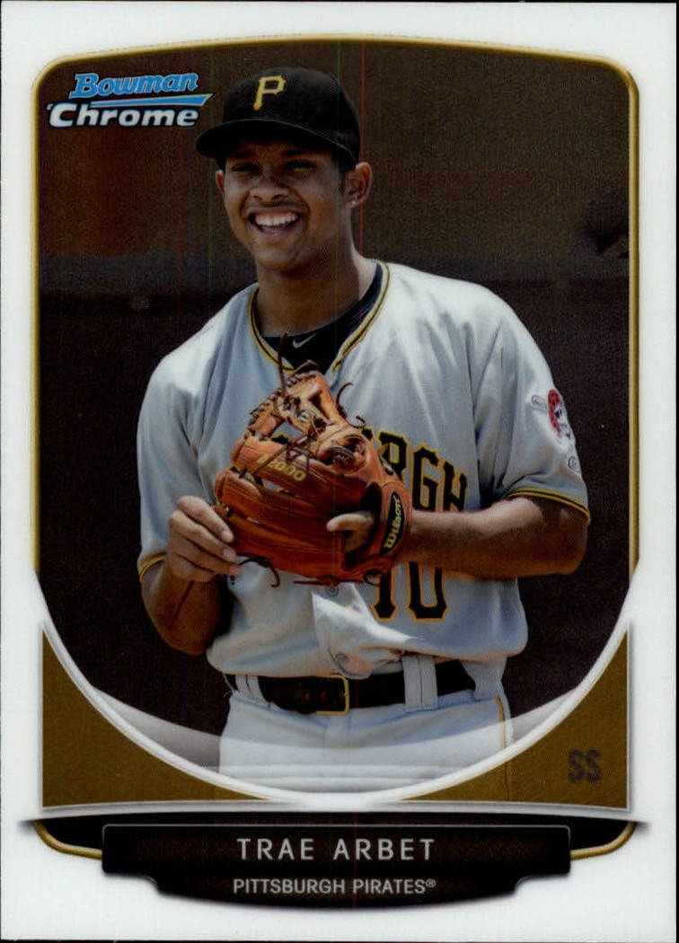 2013 Bowman Chrome Draft Draft Picks BDPP55 Trae Arbet