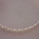 Twisted Serp 18' Chain Solid Sterling 925 Silver n393