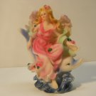 ANGEL WITH DOLPHIN FIGURINE DECORATIVE no915