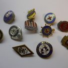 Label Pins Hat Pins 11 Pc Lot Collectible Pins