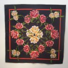 Roses Floral Bandana Head Wrap Scarf