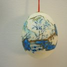 Asian Chinese Art Painted  Egg w/ String for Hanging #66