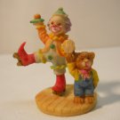 Dancing Clown & Bear Decorative  Figurine Clowns Figures n1037