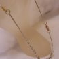 Solid Sterling Silver 925 Anklet with Stars & Extension Anklets