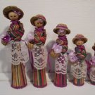 Dolls 5 pc Set Fancy Lace Delicately Handmade Crafted