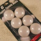 Table Tennis Balls 6 Pk  Ty402