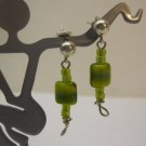925 Stone Dangle Earrings w/Ball Posts #SS461 New Vintage