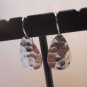 Solid 925 Crafted Sterling Silver Dangle Earrings Tear Drops nSS87