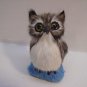 Furry Fur Owl Furry Friends Owls Collectible Figurine