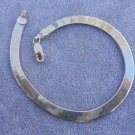 Herringbone 8' Bracelet Chain 925 Sterling Silver 7mm Italy