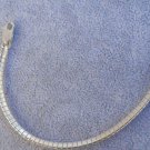 Vintage Omega Bracelet 6mm 925 Solid Ster Silver Italy