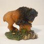 vintage Buffalo Native American Hand painted Figurine  n807