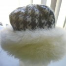Ladies Dress Hat Fur Cotton Winter Fall