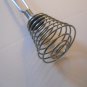 French Spring Coil Whisk Wire Whip Beater Sauce Mixer Vtg