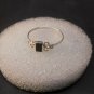 925 Crafted Solid Sterling Silver Black Onyx Ring Sz 6 & 8 Vintage