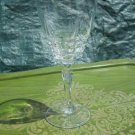 Vintage French Crystal Cristal d'Arques Wine Goblet or Water Glasses 6.5 H