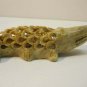 Stone Carved Alligator figurine Statue with Baby inside #26