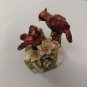 Vintage Enesco Red Cardinals Birds Figurine Collectible Statue
