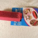 Vintage Evriholder FuRemover PET Hair Removal Brush Red Rubber w/ Side Scraper