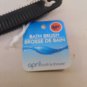 April Bath & Shower Bath Brush Long Handle Black White Bristles Body Care