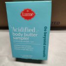3 pc Set  1 oz Lume Acidified Body Butter Pink Brown Green Tubes Retired Sampler