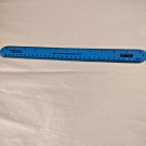 12 Inches  Blue Color Ruler Decorative Design Rolls up  for kids